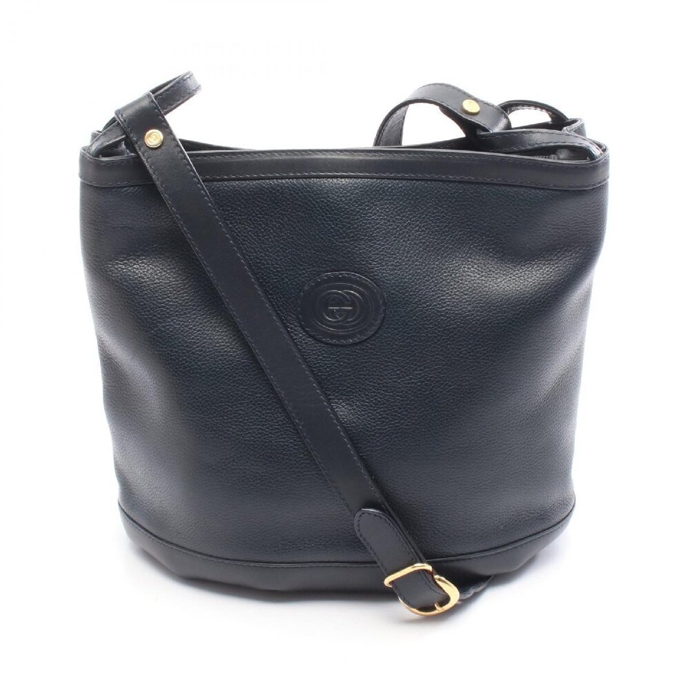 Gucci Interlocking GG Leather Shoulder Bag